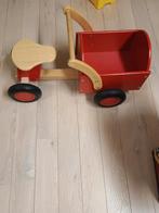 Houten bakfiets, Ophalen