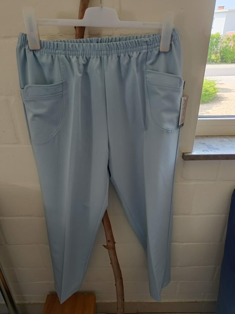 Lichtblauwe broek 46, Ophalen of Verzenden, Nieuw