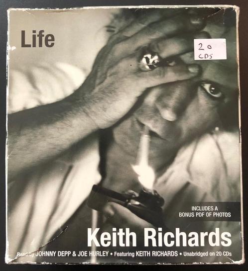 KEITH RICHARDS - Life (Boxset 20 CDs), CD & DVD, CD | Rock, Comme neuf, Pop rock, Enlèvement ou Envoi