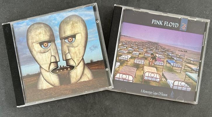 PINK FLOYD - A momentary lapse & Division bell (2CDs), Cd's en Dvd's, Cd's | Rock, Zo goed als nieuw, Progressive, Verzenden