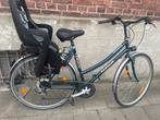 Damesfiets+ kinderstoel, Ophalen