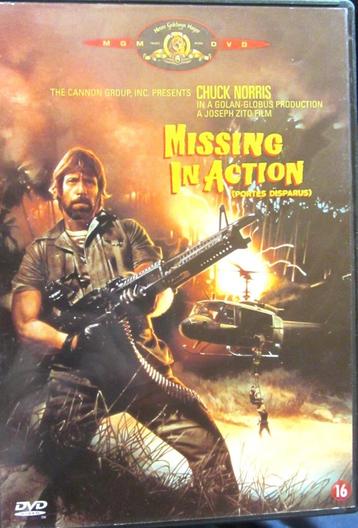 DVD ACTIE- MISSING  IN ACTION (CHUCK NORRIS) beschikbaar voor biedingen