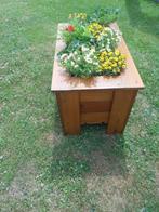 GRANDE JARDINIERE EN BOIS ARTISANALE, Jardin & Terrasse, Comme neuf, 30 à 60 cm, Enlèvement, Intérieur