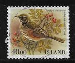 Vogels - Afgestempeld - Lot nr. 540 - Island, Postzegels en Munten, Postzegels | Thematische zegels, Dier of Natuur, Verzenden