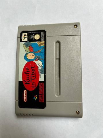SNES Kuifje in Tibet, Games en Spelcomputers, Games | Nintendo Super NES, Ophalen, Gebruikt