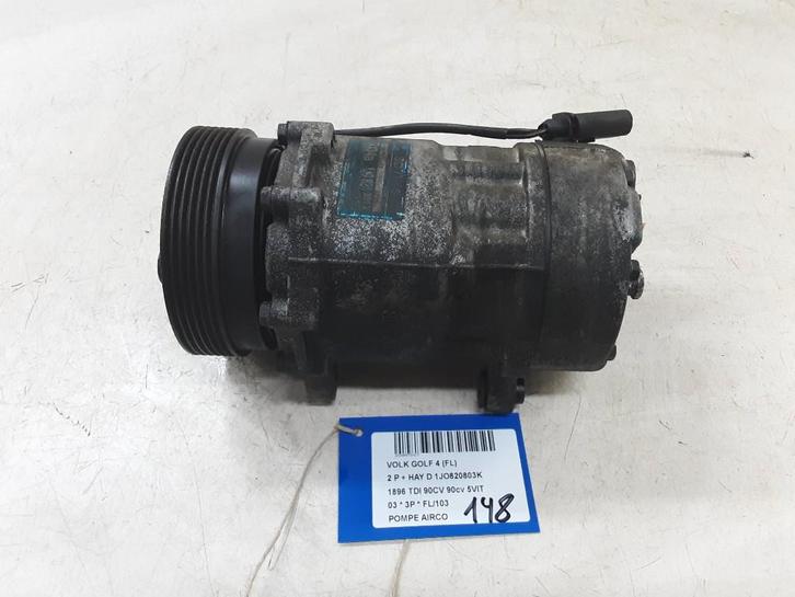 COMPRESSEUR CLIMATISATION Golf IV (1J1) (1J0820803K), Autos : Pièces & Accessoires, Climatisation & Chauffage, Volkswagen, Utilisé