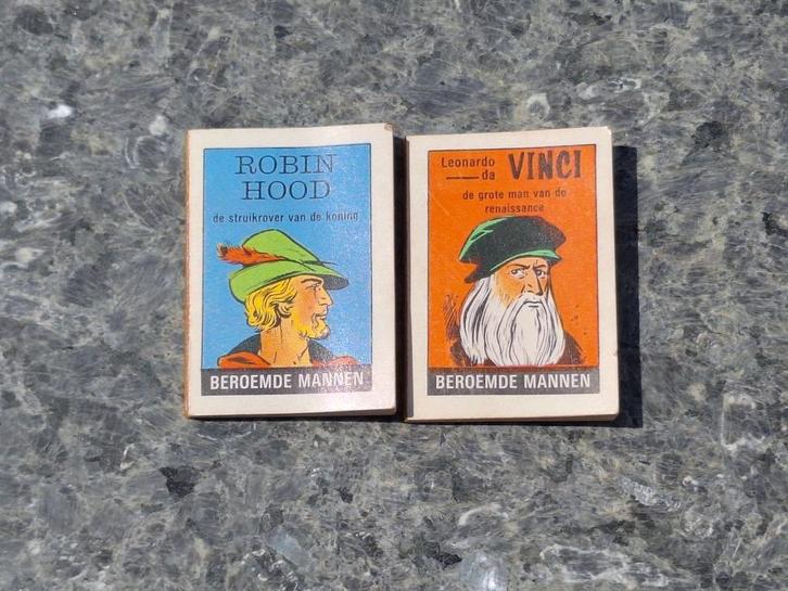 Douwe Egberts Mini-strip - Robin Hoed en Da Vinci (1967), Boeken, Stripverhalen, Gelezen, Meerdere stripboeken, Ophalen of Verzenden