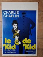 filmaffiche Charlie Chaplin The Kid filmposter, Verzamelen, Rechthoekig Staand, Ophalen of Verzenden, Zo goed als nieuw, A1 t/m A3