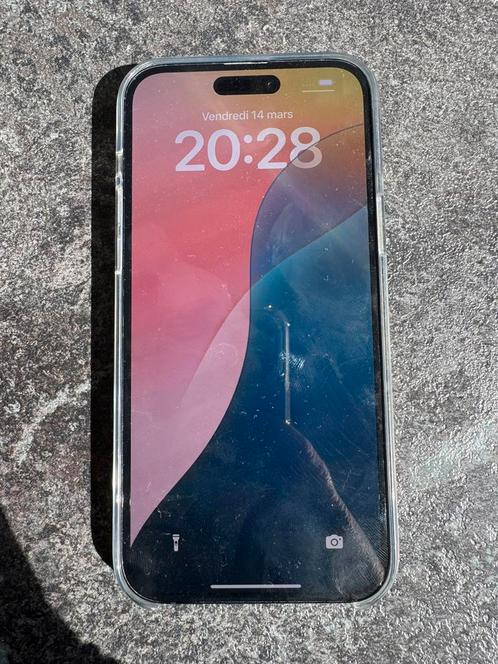 Apple iPhone 15 Plus 128Gb Zwart, Telecommunicatie, Mobiele telefoons | Apple iPhone, Zo goed als nieuw, 128 GB, Zonder abonnement