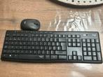 Logitech Soft Touch Draadloos toetsenbord met muis, Computers en Software, Toetsenborden, Ophalen, Logitech G, Toetsenbord en muis-set