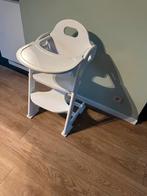 Tiamo Wood Collection stevige witte houten kinderstoel., Ophalen, Zo goed als nieuw