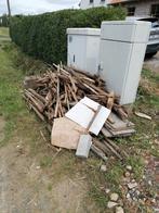 Brandhout (hout oud dakgebinte)GRATIS AF TE HALEN IN ANZEGEM, Tuin en Terras, Brandhout, Ophalen
