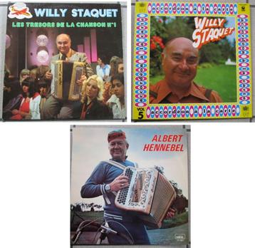 Vinylplaat 33-toerenplaten Willy Staquet en Albert Hennebel  beschikbaar voor biedingen