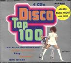 4 CD Various – Disco Top 100, Cd's en Dvd's, Ophalen of Verzenden, Zo goed als nieuw, Disco