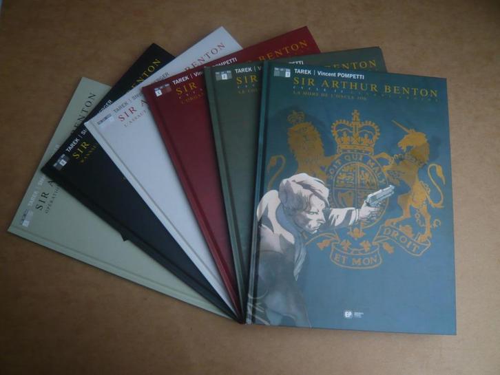 SIR ARTHUR BENTON tomes 1 à 6 (EO ttbe), Livres, BD, Utilisé, Série complète ou Série, Enlèvement ou Envoi