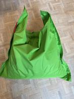 groene Zitzak sit box 79x79 cm, Huis en Inrichting, Zitzakken, Ophalen of Verzenden, Zo goed als nieuw, Groen, Zitzak
