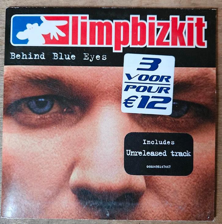 Limp Bizkit Behind Blue Eyes, Cd's en Dvd's, Cd Singles, Zo goed als nieuw, Ophalen of Verzenden