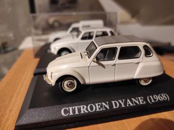 Citroën Dyane beige 1968 1:43 in vitrinedoosje  beschikbaar voor biedingen