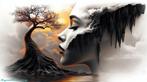 Echoes of a Split Flame - Diamond Painting, Verzenden, Nieuw, Knutselwerk