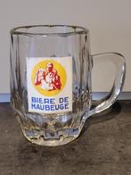 ancienne chope à bière émaillée bière de maubeuge, Enlèvement ou Envoi, Utilisé, Chope(s), Autres marques