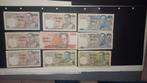 Thailand 4x10,2x20,2x50,1x100 Baht, Ophalen of Verzenden