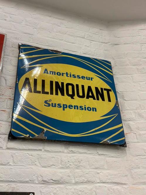 Allinquant emailbord, Verzamelen, Merken en Reclamevoorwerpen, Zo goed als nieuw, Ophalen