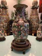 RARE COLLECTION OF NANKING VASES