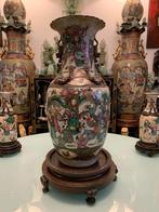 RARE COLLECTION OF NANKING VASES