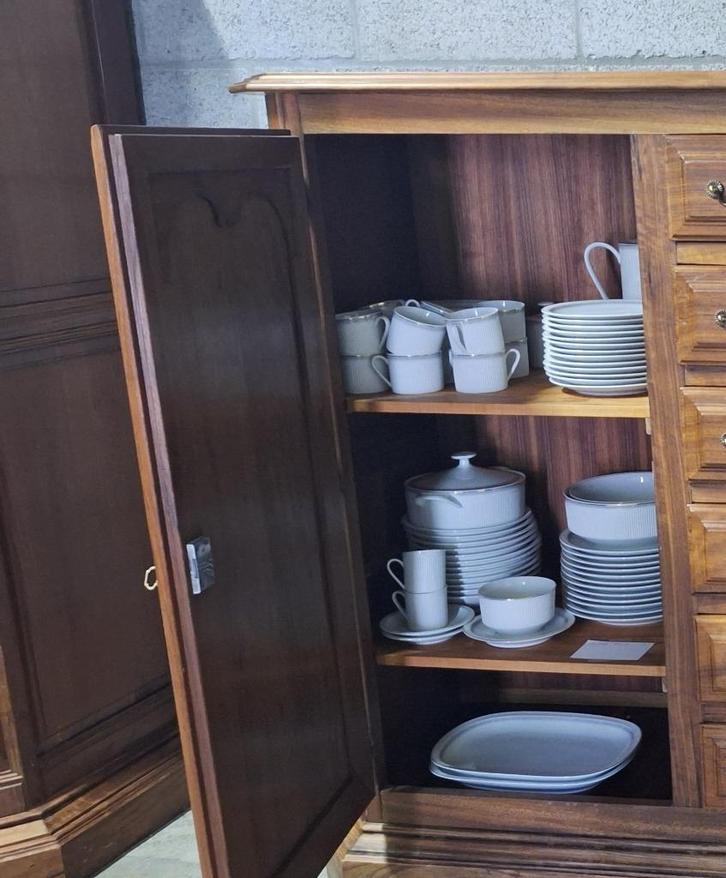 Eet en koffieservies (12delige set), Huis en Inrichting, Keuken | Servies, Zo goed als nieuw, Compleet servies, Overige stijlen