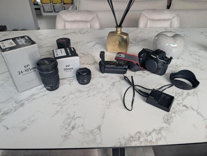 Pack Expert Canon EOS 5D + Objectifs STM (24-105mm & 50mm) +, TV, Hi-fi & Vidéo, Photo | Appareils professionnels