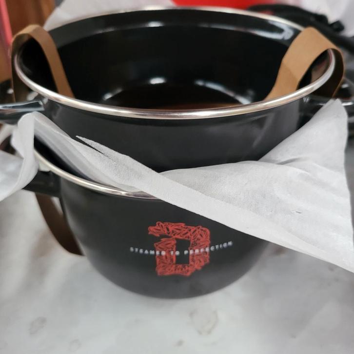 Duvel mosselpot, Huis en Inrichting, Keuken | Potten en Pannen, Nieuw, Ophalen of Verzenden