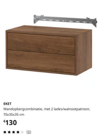 3 IKEA EKET ladenkastjes - 3 voor prijs van 1 ! beschikbaar voor biedingen