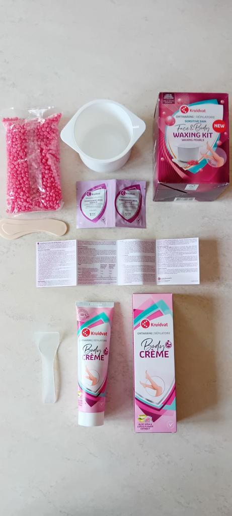 Kit d'épilation avec perles et crème dépilatoire, Bijoux, Sacs & Beauté, Beauté | Soins du corps, Neuf, Body lotion, Crème ou Huile