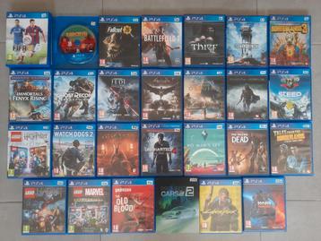 PS4 Games (Zie omschrijving) beschikbaar voor biedingen