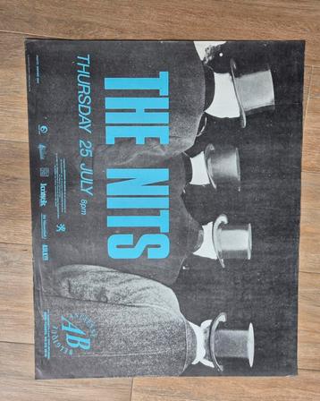 Concert poster The Nits AB beschikbaar voor biedingen