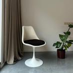 Knoll Saarinen Tulip designstoelen (4x), Huis en Inrichting, Stoelen, Gebruikt, Wit, Ophalen of Verzenden, Vier