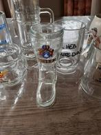Bierglazen voor de verzameling, Verzamelen, Glas en Drinkglazen, Zo goed als nieuw, Ophalen