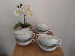 6 tasses en porcelaine de Baudour, Antiquités & Art, Antiquités | Céramique & Poterie, Enlèvement ou Envoi