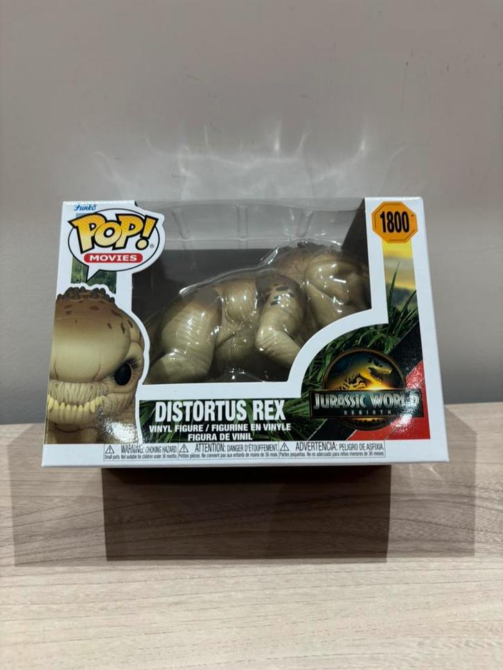Distortus Rex #1800 Funko Pop! - Jurassic World Rebirth, Verzamelen, Poppetjes en Figuurtjes, Zo goed als nieuw, Ophalen of Verzenden
