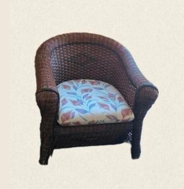 Rotan fauteil beschikbaar voor biedingen