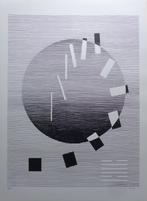 MICHEL SEUPHOR / HEXAGRAMMES YI-KING / ZW-W LITHO / 75x55cm, Antiek en Kunst, Ophalen of Verzenden