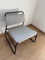Fauteuil – lichtgrijs, modern design, topstaat, Ophalen, Zo goed als nieuw
