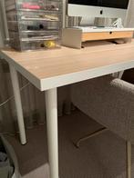 Wit bureau IKEA, Huis en Inrichting, Bureaus, Ophalen, Zo goed als nieuw, Bureau