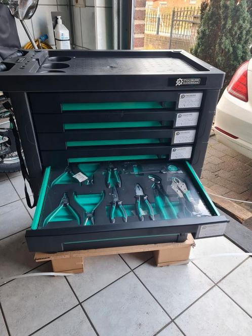 Professionele  Qualitatieve Gereedschapswagen, Doe-het-zelf en Bouw, Gereedschapskisten, Nieuw, Gevuld, Ophalen of Verzenden