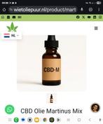 Martinus 5 cl cbd olie superpuur, 1 : 1 met name !!!, Envoi