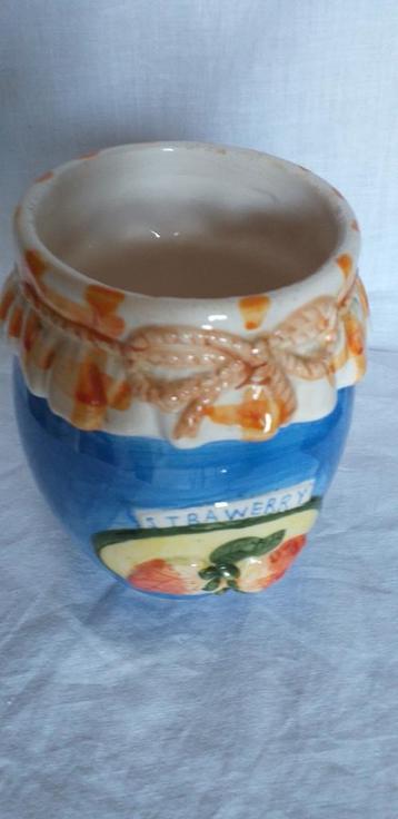 pot à confiture porcelaine, Enlèvement ou Envoi, Comme neuf, Porcelaine
