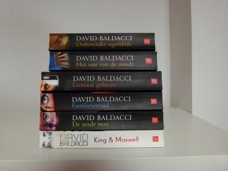 Complete serie "King & Maxwell" David Baldacci, Boeken, Thrillers, Gelezen, Ophalen of Verzenden