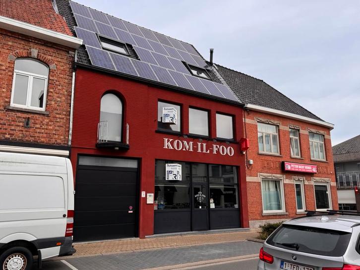 Handelspand/woonst te koop te Pittem, Immo, Huizen en Appartementen te koop, Provincie West-Vlaanderen, 200 tot 500 m², Woning met bedrijfsruimte