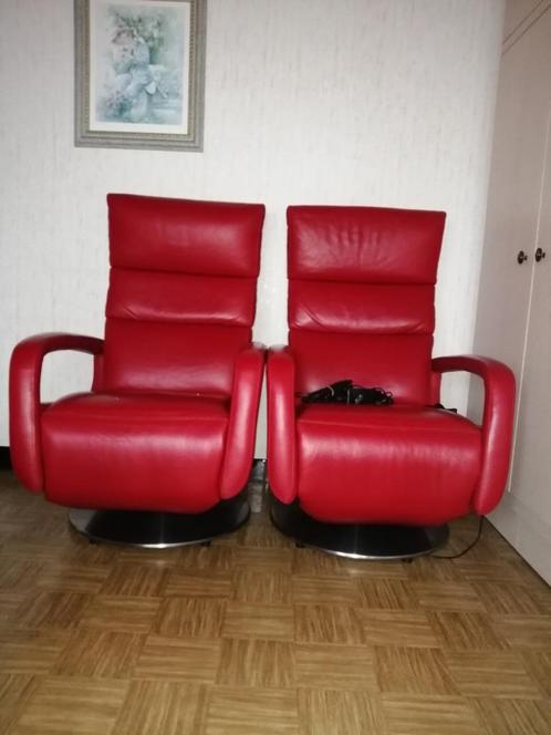 Elektrische relaxzetel(s) Belgisch Design, Huis en Inrichting, Zetels | Zetels, Gebruikt, Rechte bank, Eenpersoons, Minder dan 150 cm