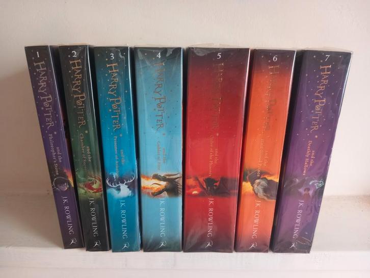 Harry Potter complete set 1–7 – Engels GESEALED, Verzamelen, Harry Potter, Nieuw, Boek of Poster, Ophalen of Verzenden